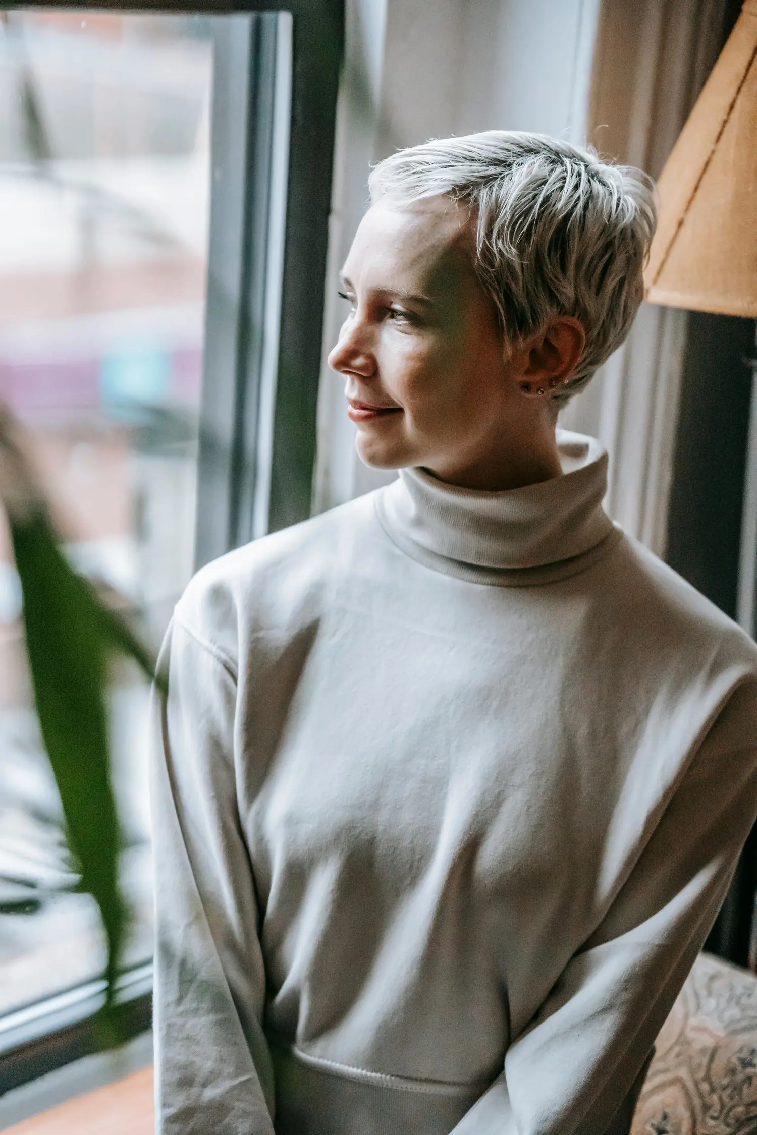 An editorial moment representing perimenopause & menopause